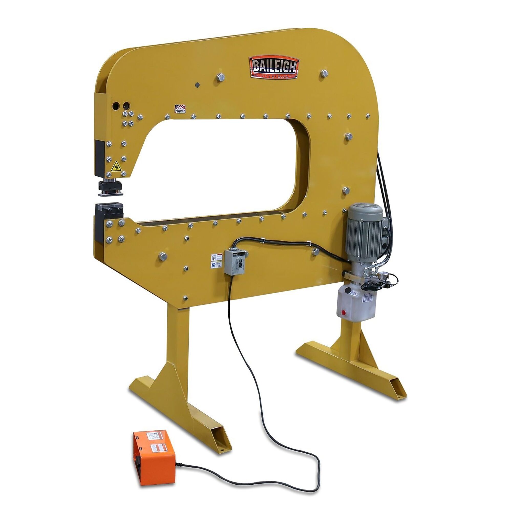 Baileigh Louver Press — 7 Ton, 48in. Throat, 110V, Model# LP-48